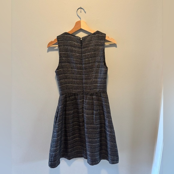 Anthropologie Moulinette Souers Tweed Metallic Mini Dress - Picture 4 of 13